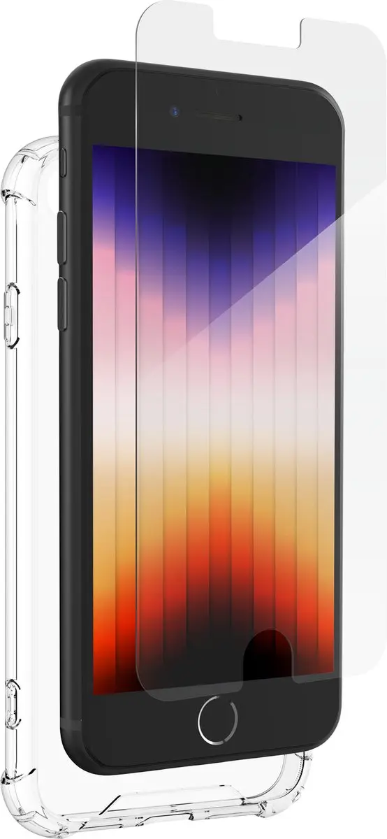 ZAGG Defence Bundle Pack Back Cover + Glass Screenprotector