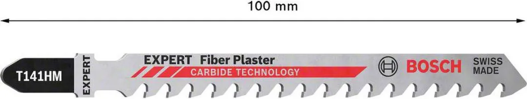Bosch Professional EXPERT Fibre Gips T141HM Decoupeerzaagblad - Metaal - 2 Stuks