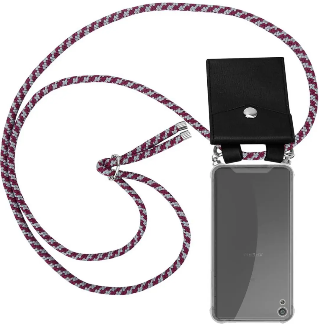 Cadorabo Hoesje geschikt voor Sony Xperia XA in ROOD WIT