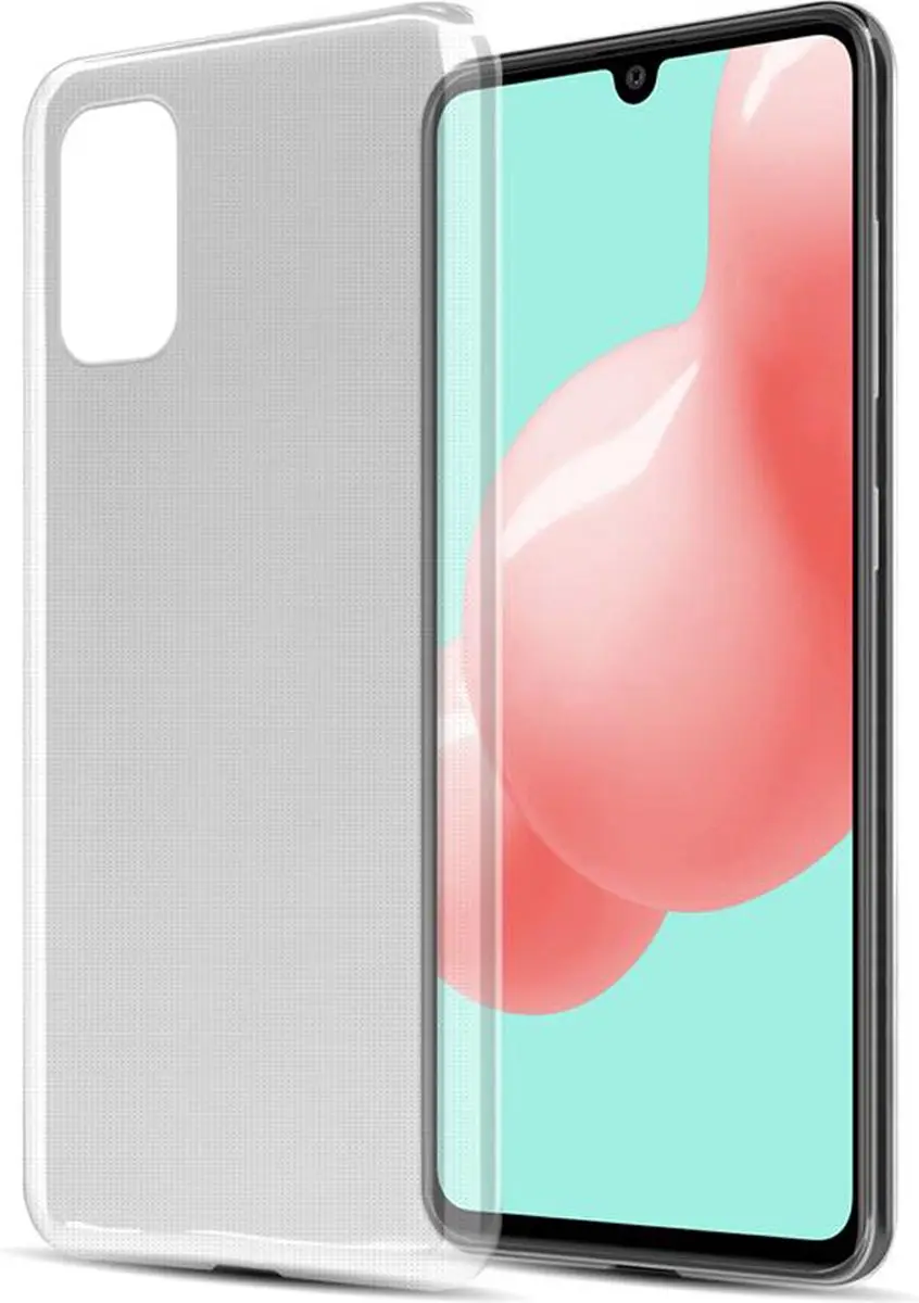 Cadorabo Hoesje geschikt voor Samsung Galaxy A41 in VOLLEDIG TRANSPARANT