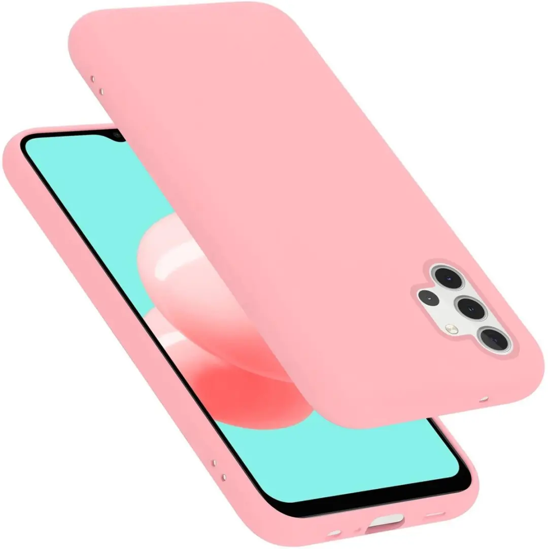 Cadorabo Hoesje geschikt voor Samsung Galaxy A32 5G in LIQUID ROZE