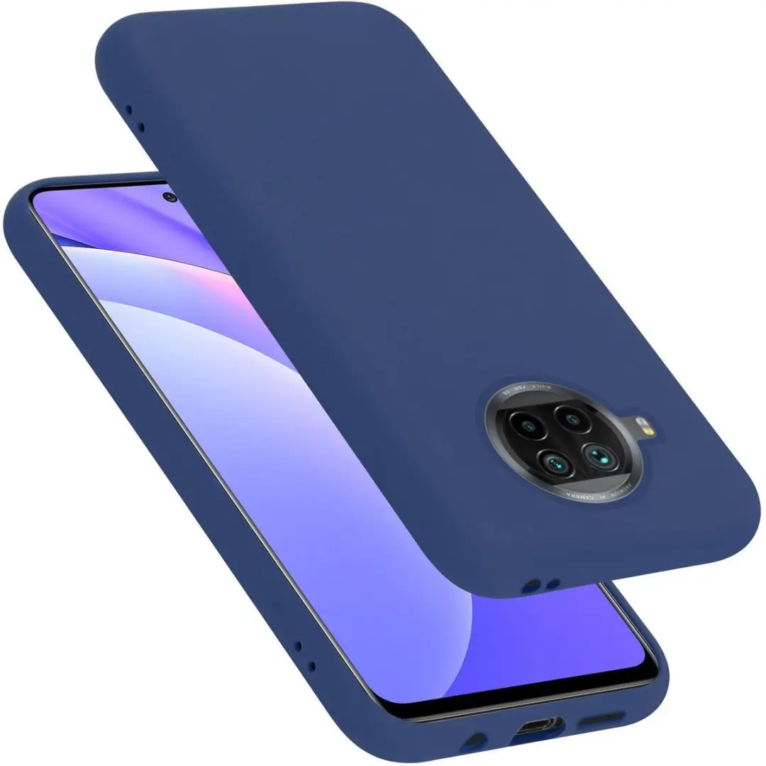 Cadorabo Hoesje geschikt voor Xiaomi Mi 10T LITE in LIQUID BLAUW