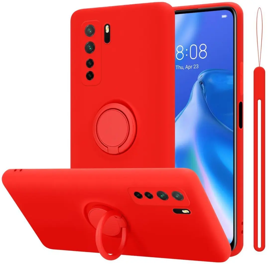 Cadorabo Hoesje geschikt voor Huawei NOVA 6 SE / P40 LITE / NOVA 7i in LIQUID RO