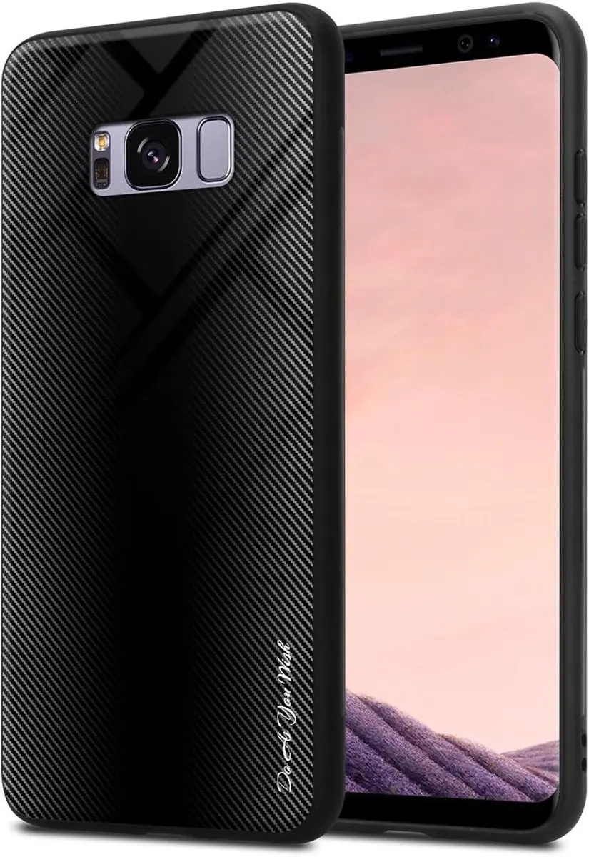 Cadorabo Hoesje geschikt voor Samsung Galaxy S8 PLUS in OPAAL ZWART