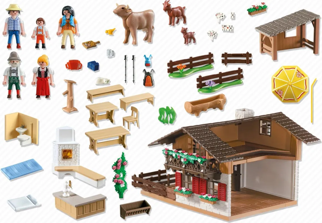Playmobil Berghut 5422 - Multi Color