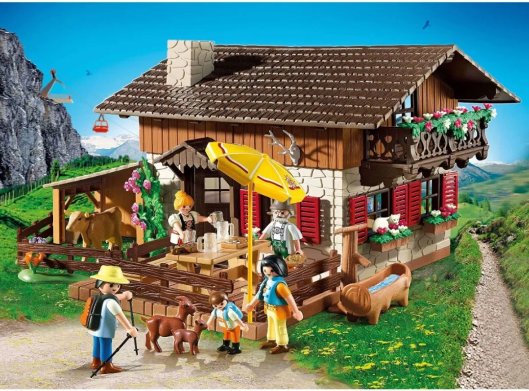 Playmobil Berghut 5422 - Multi Color - afbeelding 6 van 6
