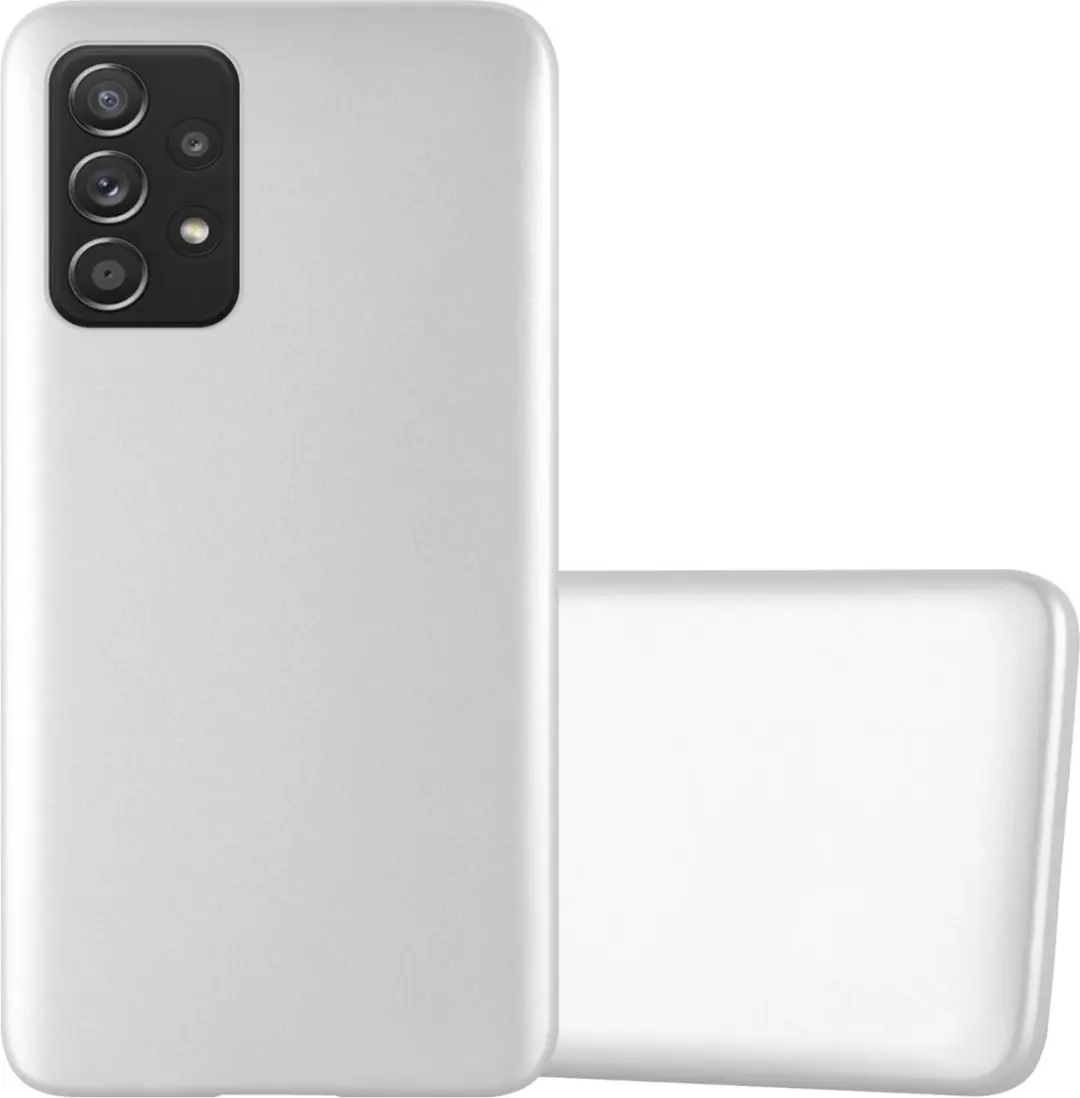 Cadorabo Hoesje geschikt voor Samsung Galaxy A52 (4G / 5G) / A52s in METALLIC ZI
