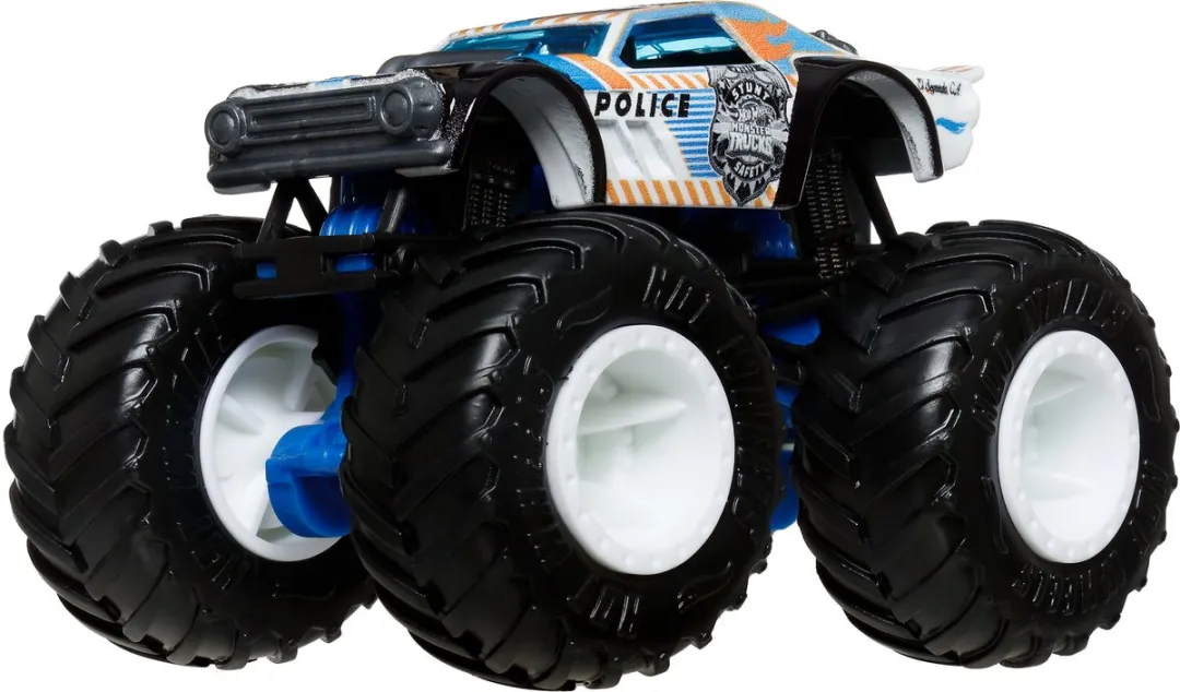 Hot Wheels Monster Trucks Night Shifter 2-delig - Meerkleurig - afbeelding 5 van 6