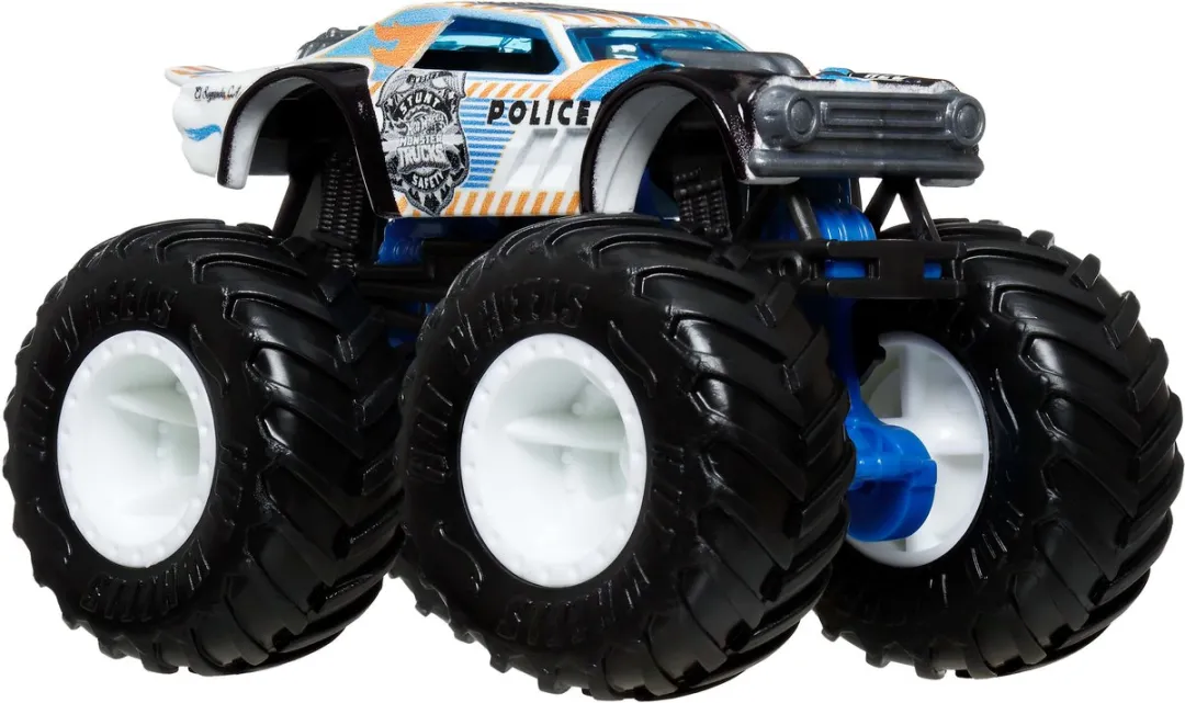 Hot Wheels Monster Trucks Night Shifter 2-delig - Meerkleurig - afbeelding 6 van 6