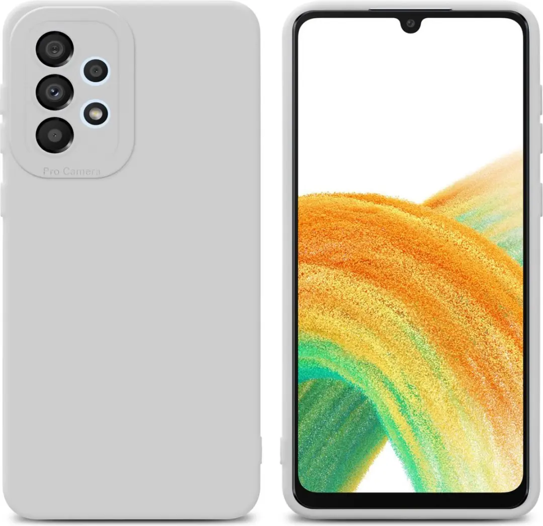 Cadorabo Hoesje geschikt voor Samsung Galaxy A52 (4G / 5G) / A52s in FLUID WIT