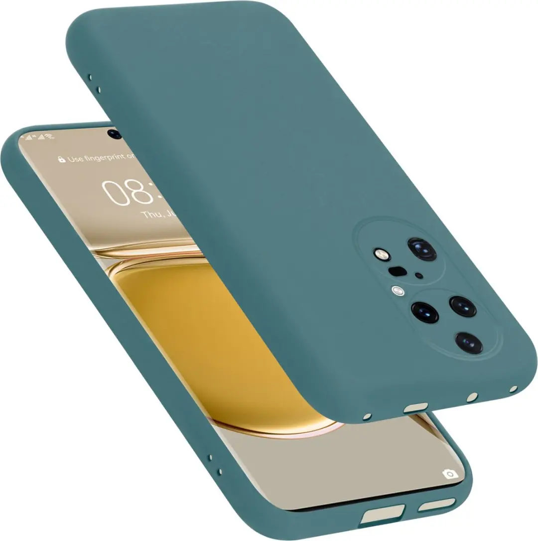 Cadorabo Hoesje geschikt voor Huawei P50 PRO in LIQUID GROEN