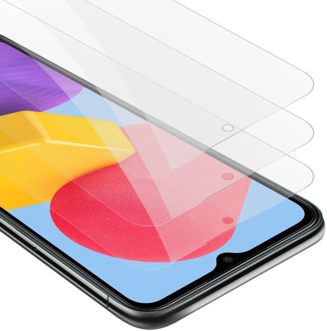 Cadorabo 3x Screenprotector geschikt voor Samsung Galaxy M13 4G