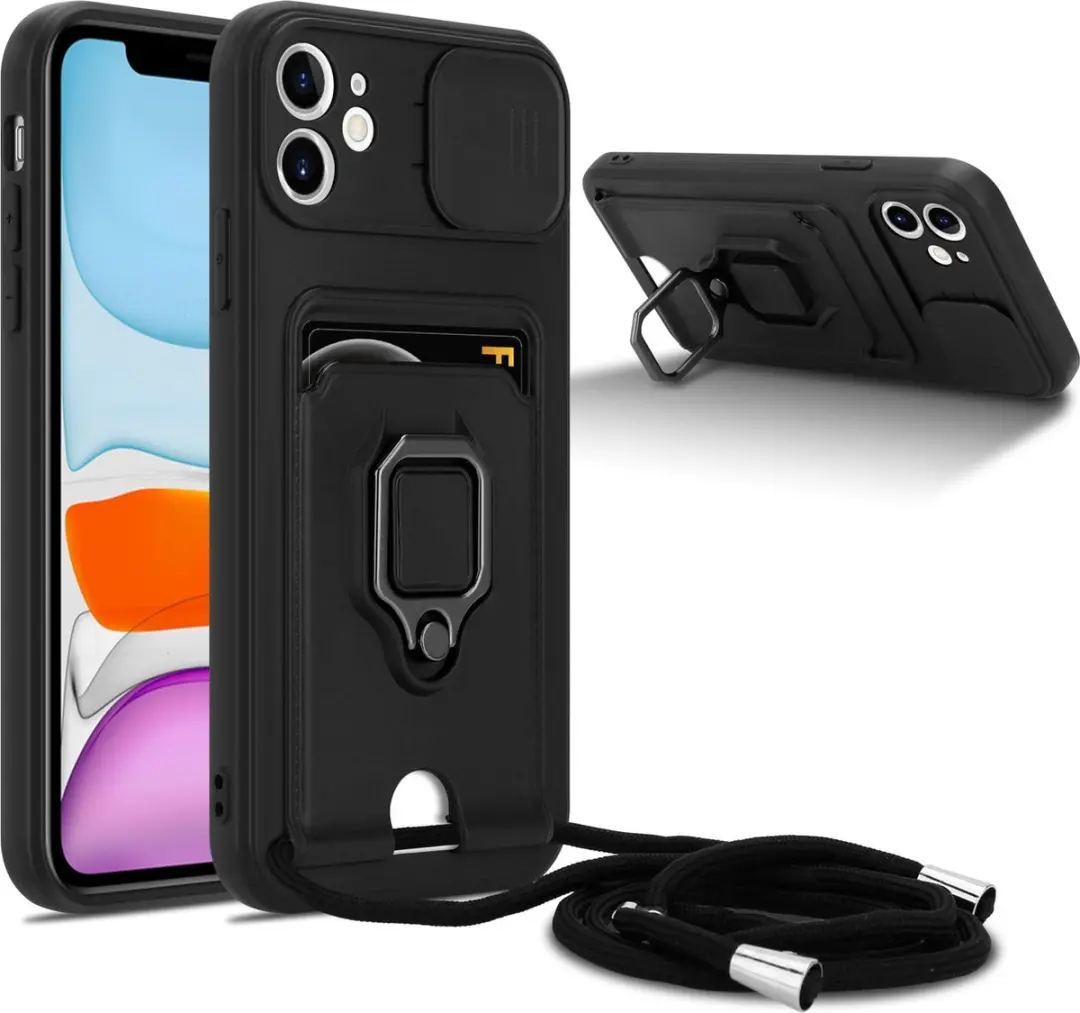 Cadorabo Telefoonketting Hoesje met standfunctie geschikt voor Apple iPhone 11 i