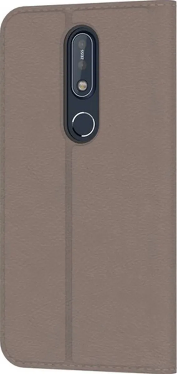 Nokia 7.1 Flip Cover - Grijs