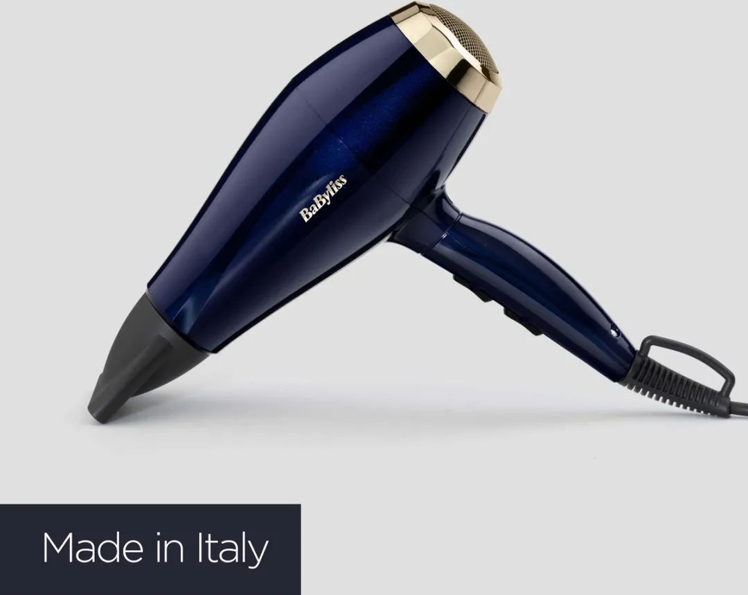 Babyliss Black Onyx Föhn 2000W - Ionisch - Zwart