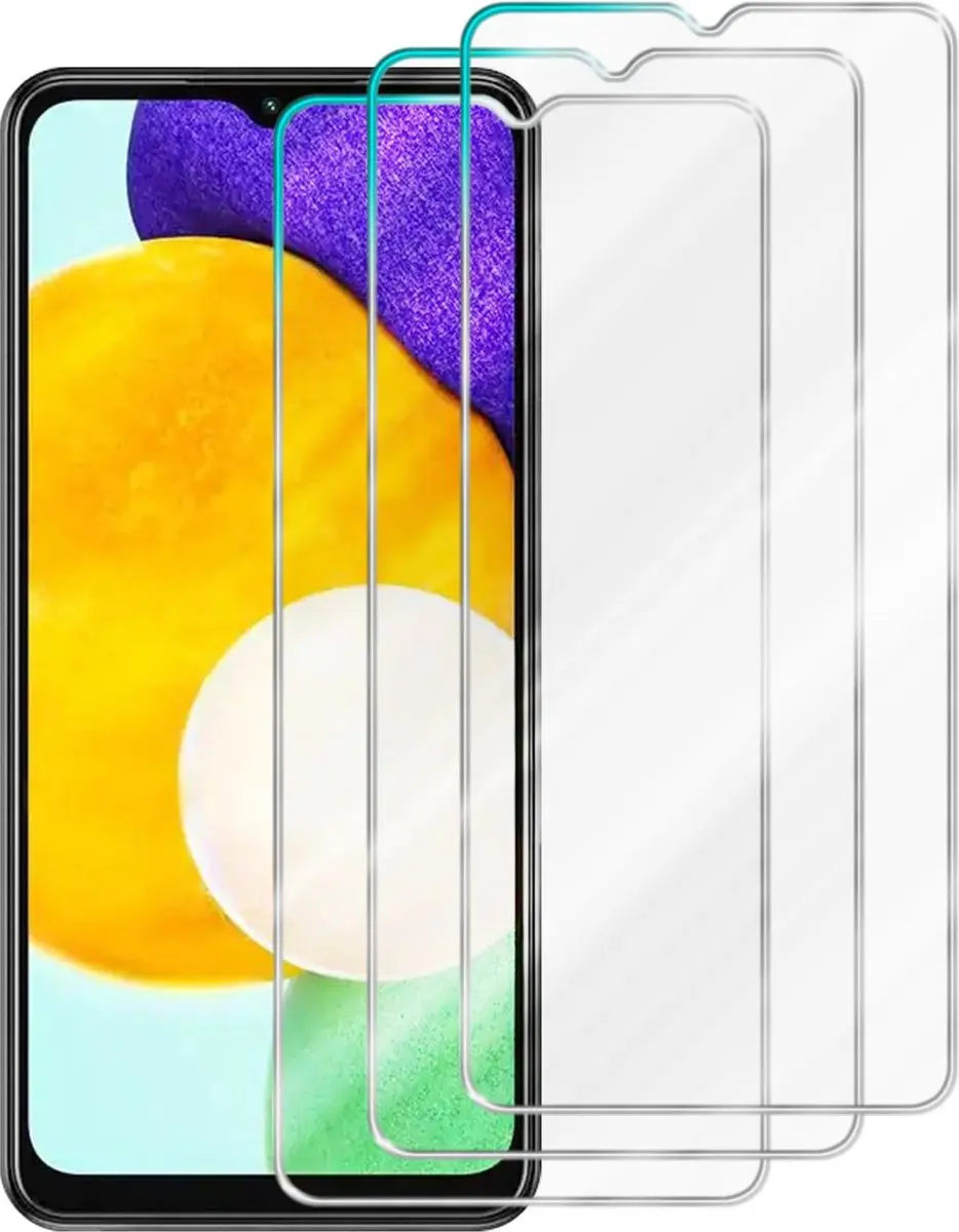 Cadorabo 3x Screenprotector geschikt voor Samsung A04s / A13 5G / M13 5G