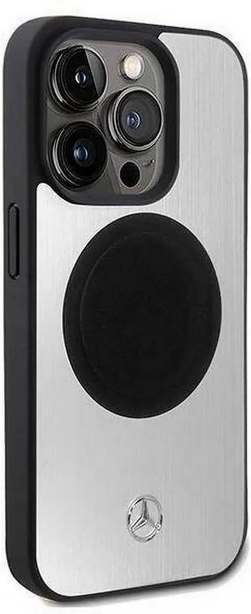 Mercedes-Benz Back Case iPhone 15 Pro Max - MagSafe - Zilver
