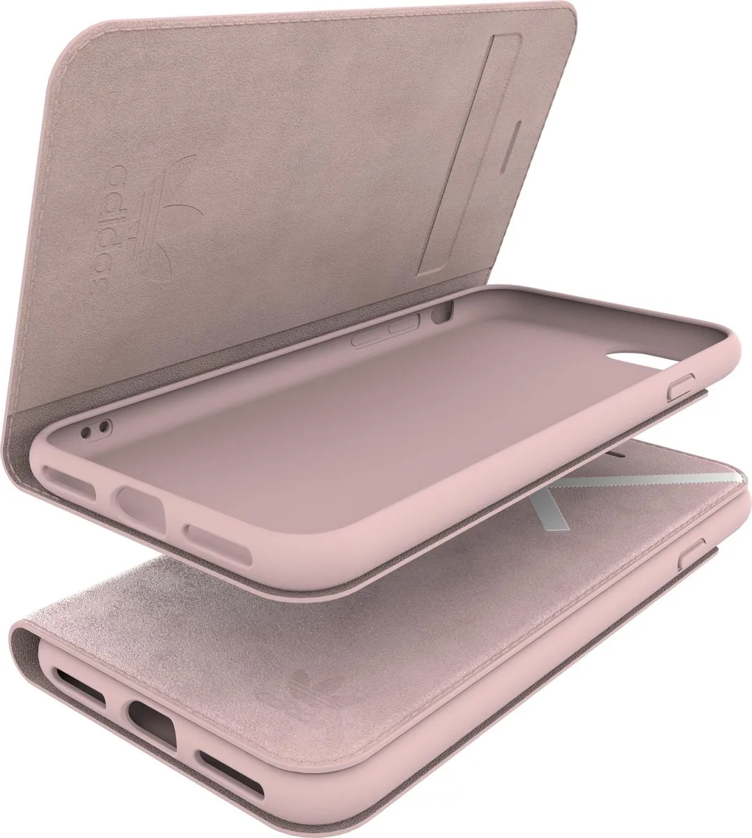 Adidas OR XBYO Booklet Case - iPhone 6/8/SE Roze - afbeelding 3 van 3
