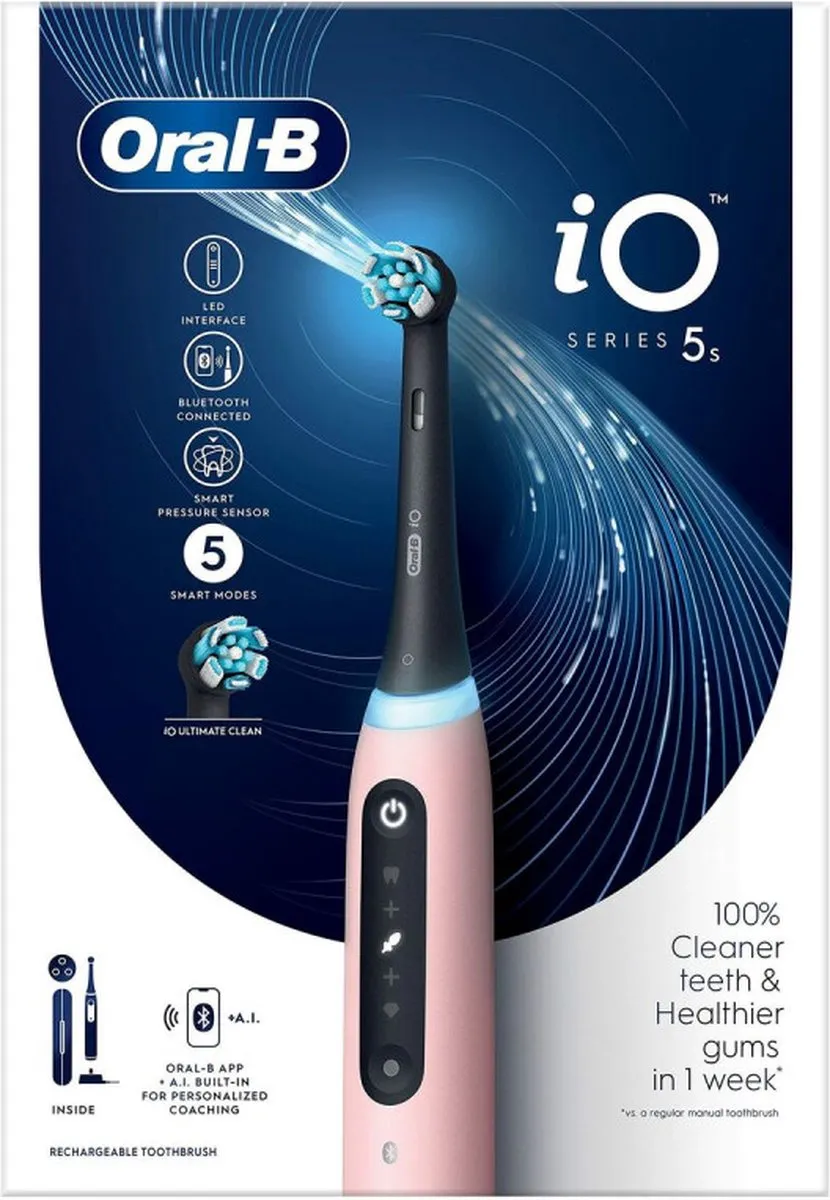 Oral-B IO 5S Elektrische Tandenborstel - Roze