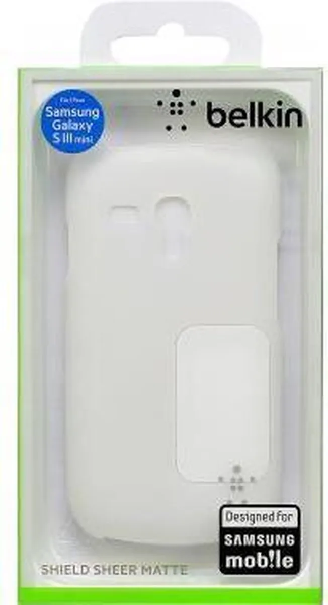 Belkin Shield Matte Hoesje F8M543VFC01 - Transparant