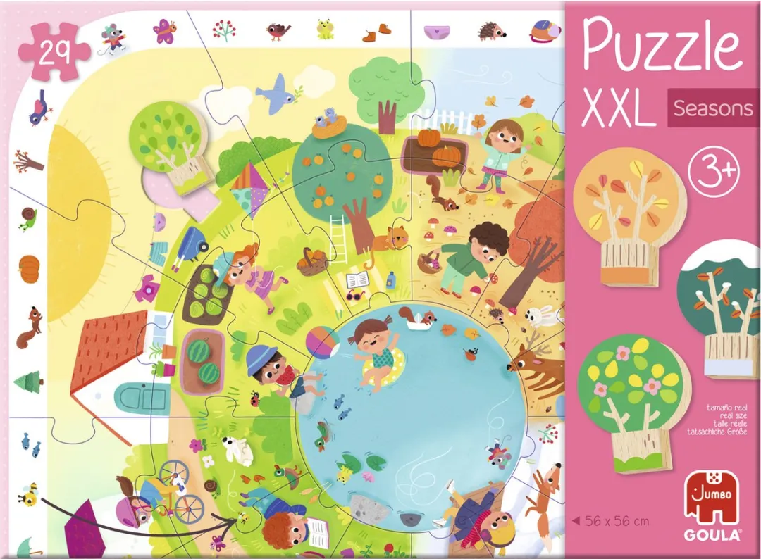 Jumbo Goula Puzzel XXL Seizoenen - 29 Stuks
