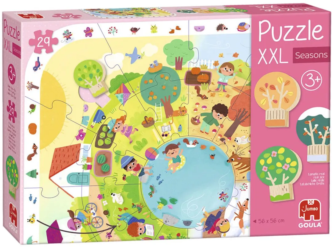 Jumbo Goula Puzzel XXL Seizoenen - 29 Stuks - afbeelding 6 van 6