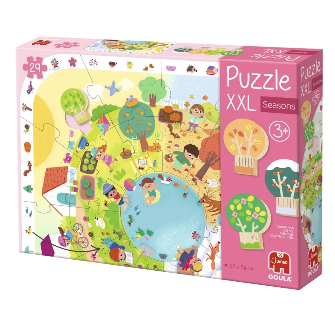 Jumbo Goula Puzzel XXL Seizoenen - 29 Stuks