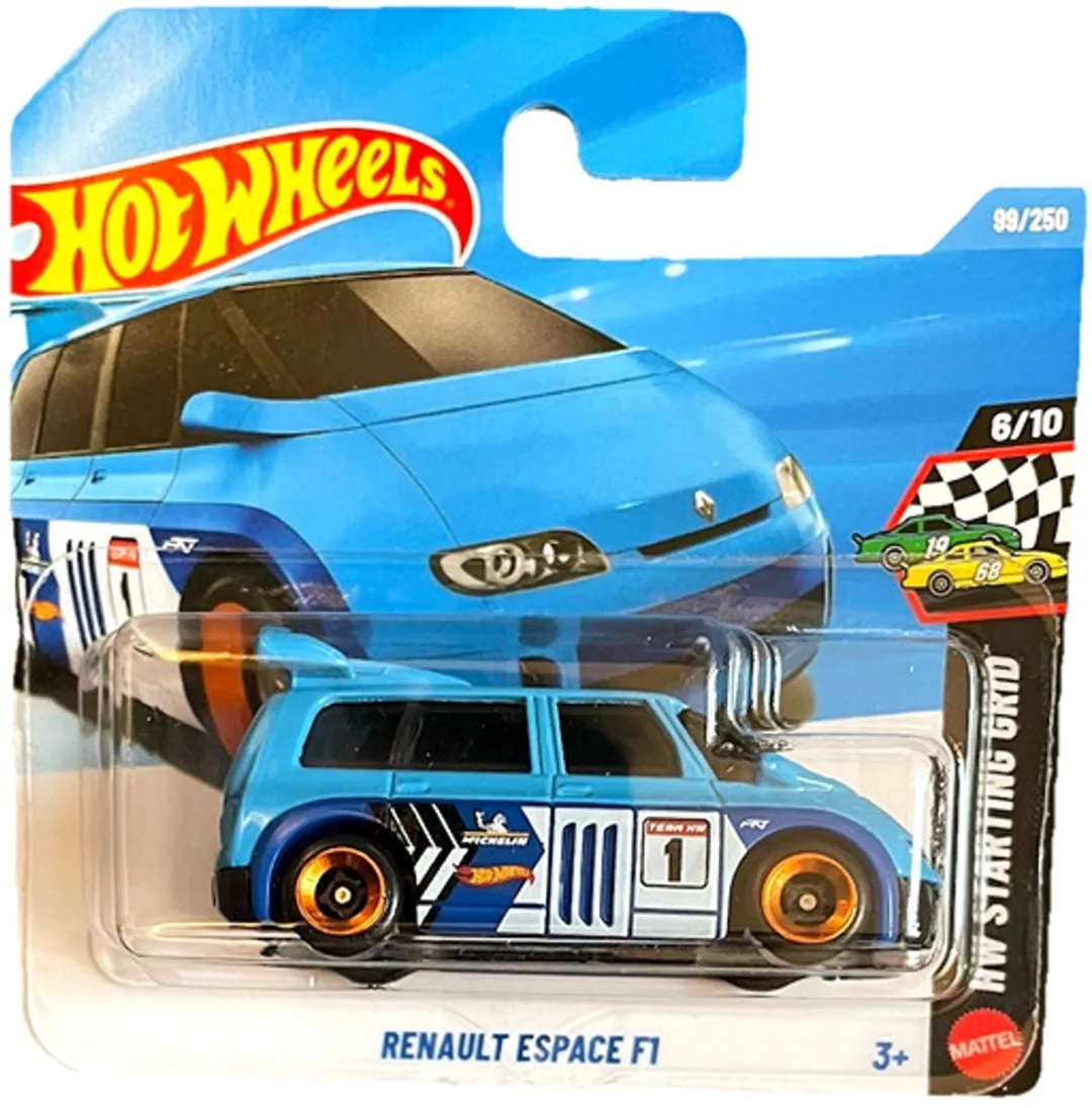 Hot Wheels Renault Espace F1 Blue 1:64