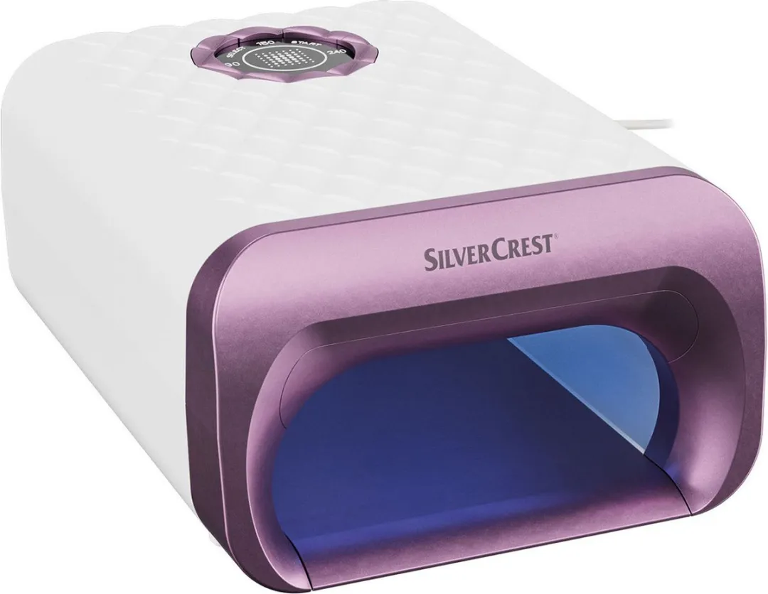 Silvercrest Nagelstudioset - Vermogen: 45 W - Afmetingen: 27,5 x 21 x 12,5 cm - Kenmerk: automatische uitschakeling - Voor natuurlijke nagelversterking, nieuwe modellering en voor het opvullen - Compleet starterspakket met 217 stuks - Nagelstudio Set