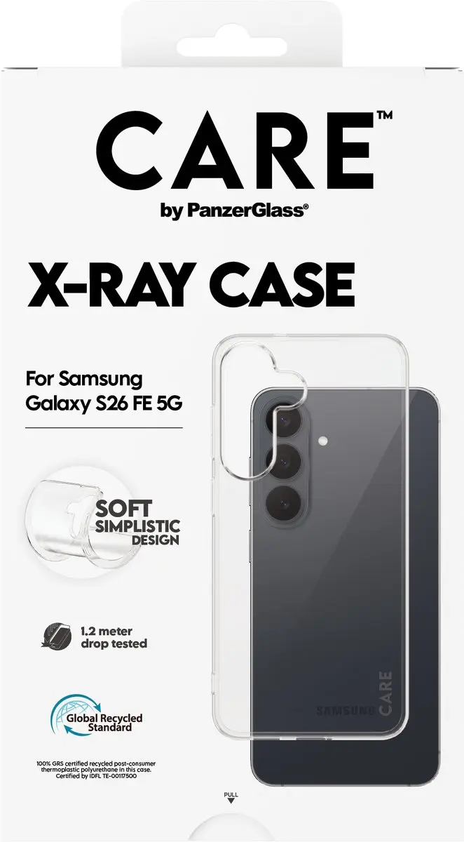 PanzerGlass CARE X-Ray Case Samsung Galaxy S26 FE Hoesje - Transparant - afbeelding 5 van 6