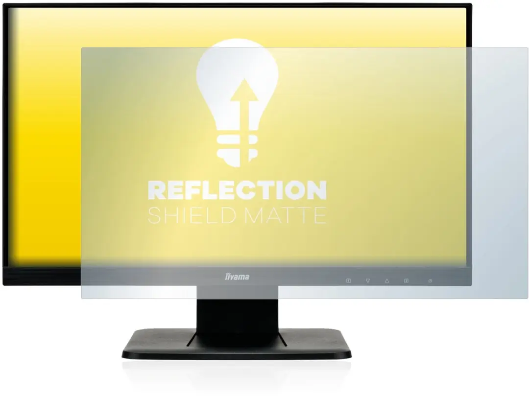 upscreen Matte Schermbeschermer 21.5" - Iiyama T2252MSC-B1 - afbeelding 5 van 6