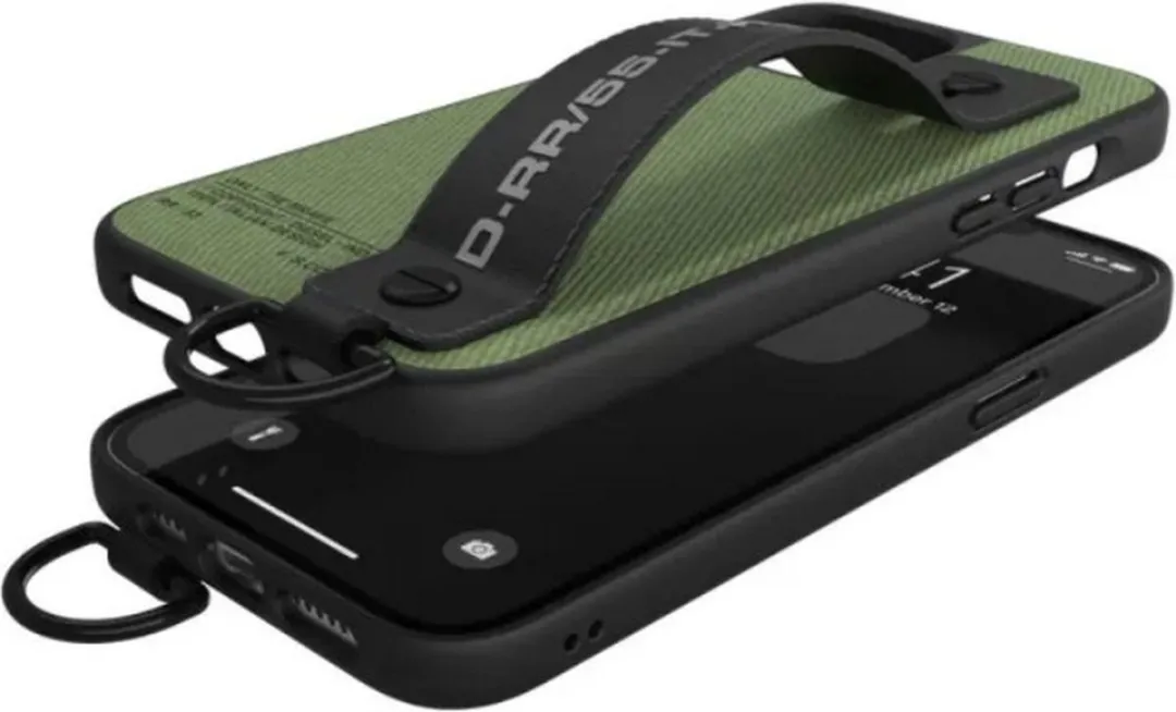 Diesel Utility Twill Back Case iPhone 12 Pro Max D-RR/55-IT-HQ-978 - Groen