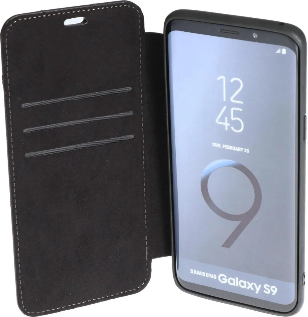Mercedes-Benz Galaxy S9 Hoesje - Zwart - Leer - G96042704001 - afbeelding 6 van 6