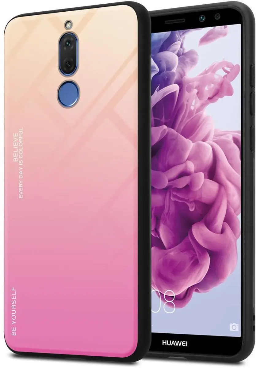 Cadorabo Hoesje geschikt voor Huawei MATE 10 LITE in GEEL