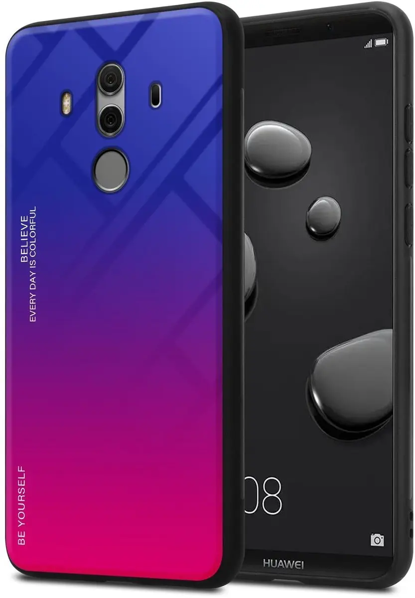 Cadorabo Hoesje geschikt voor Huawei MATE 10 PRO in PAARS