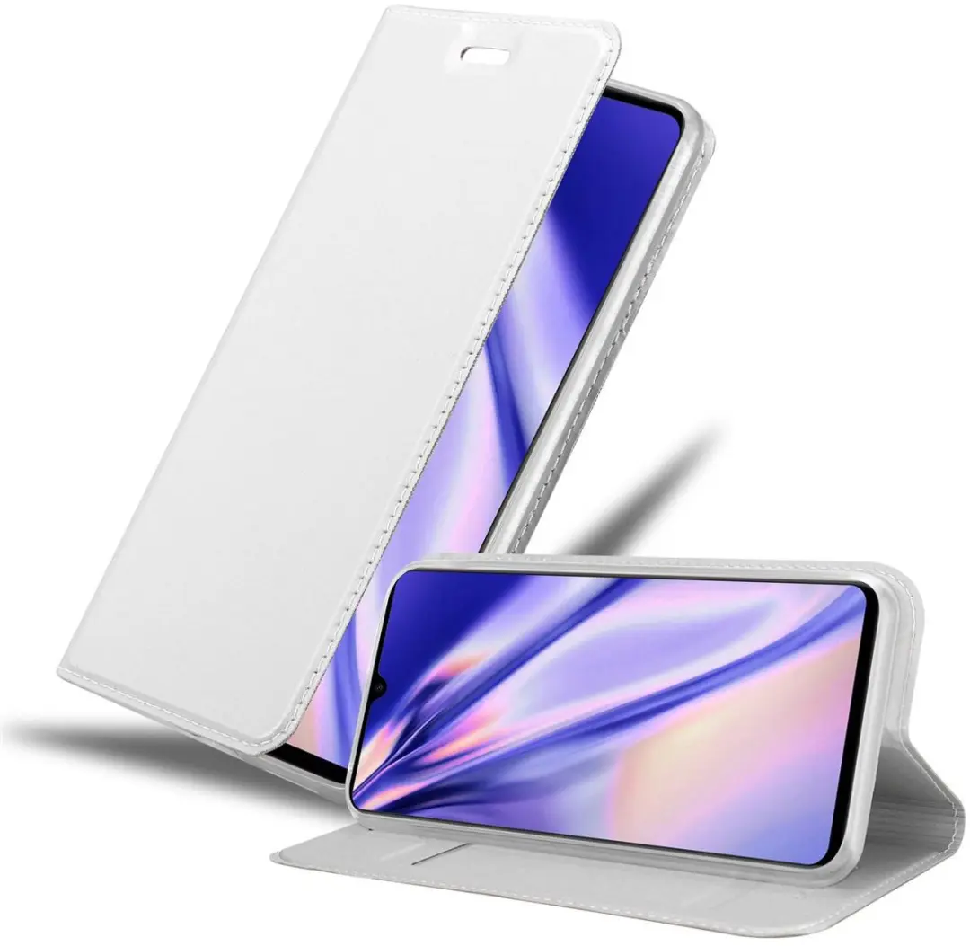 Cadorabo Hoesje geschikt voor Huawei MATE 20 in CLASSY ZILVER