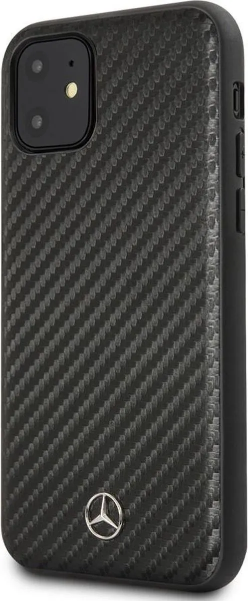 Mercedes-Benz iPhone XR Hoesje - Zwart Dynamic Carbon
