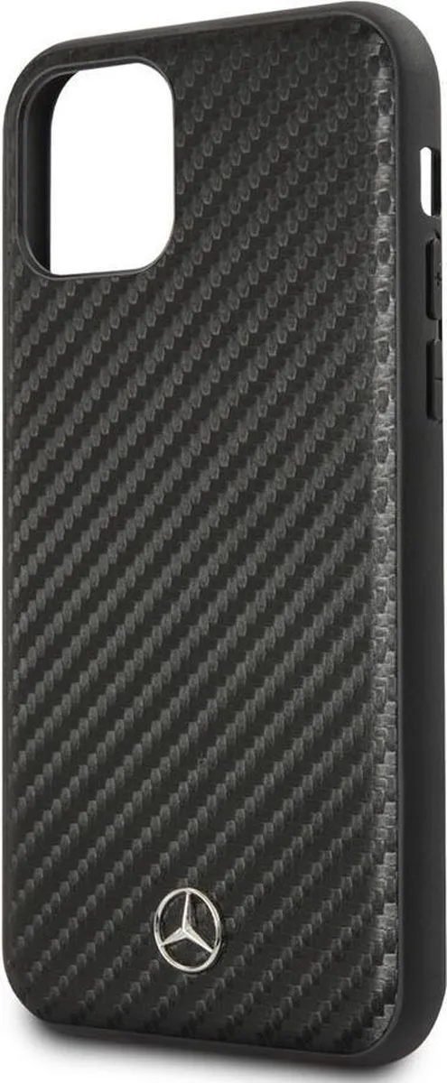 Mercedes-Benz iPhone XR Hoesje - Zwart Dynamic Carbon