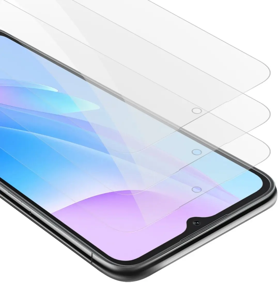 Cadorabo 3x Screenprotector geschikt voor Blackview A52