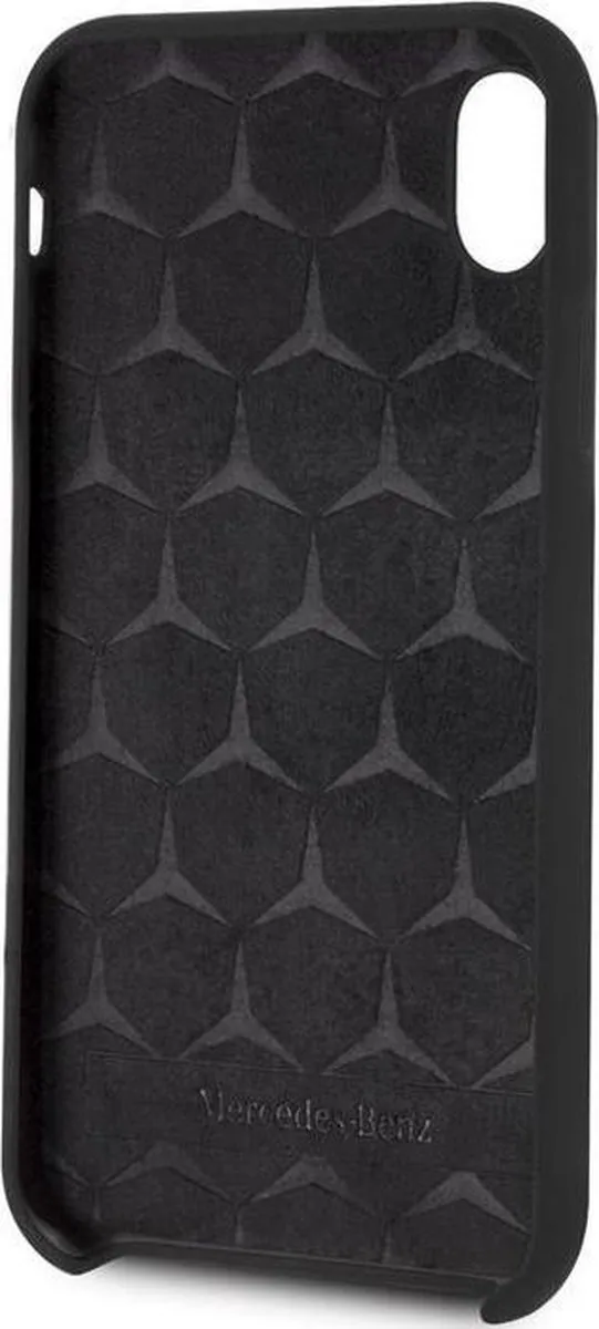Mercedes-Benz Silicone Hoes iPhone XR - Zwart