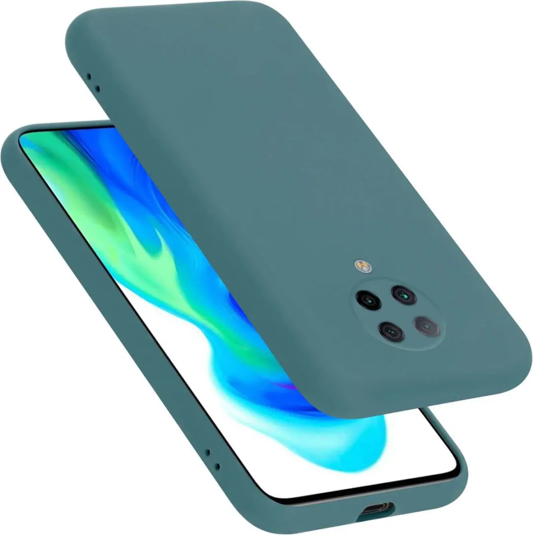Cadorabo Hoesje geschikt voor Xiaomi POCO F2 PRO in LIQUID GROEN