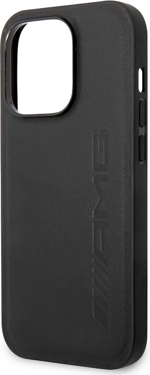 Mercedes-Benz iPhone 14 Pro Max Hoesje - Effen Zwart