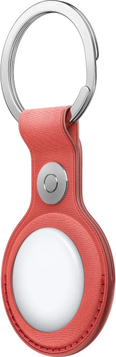 Apple FineWoven Sleutelhanger - AirTag - Coral