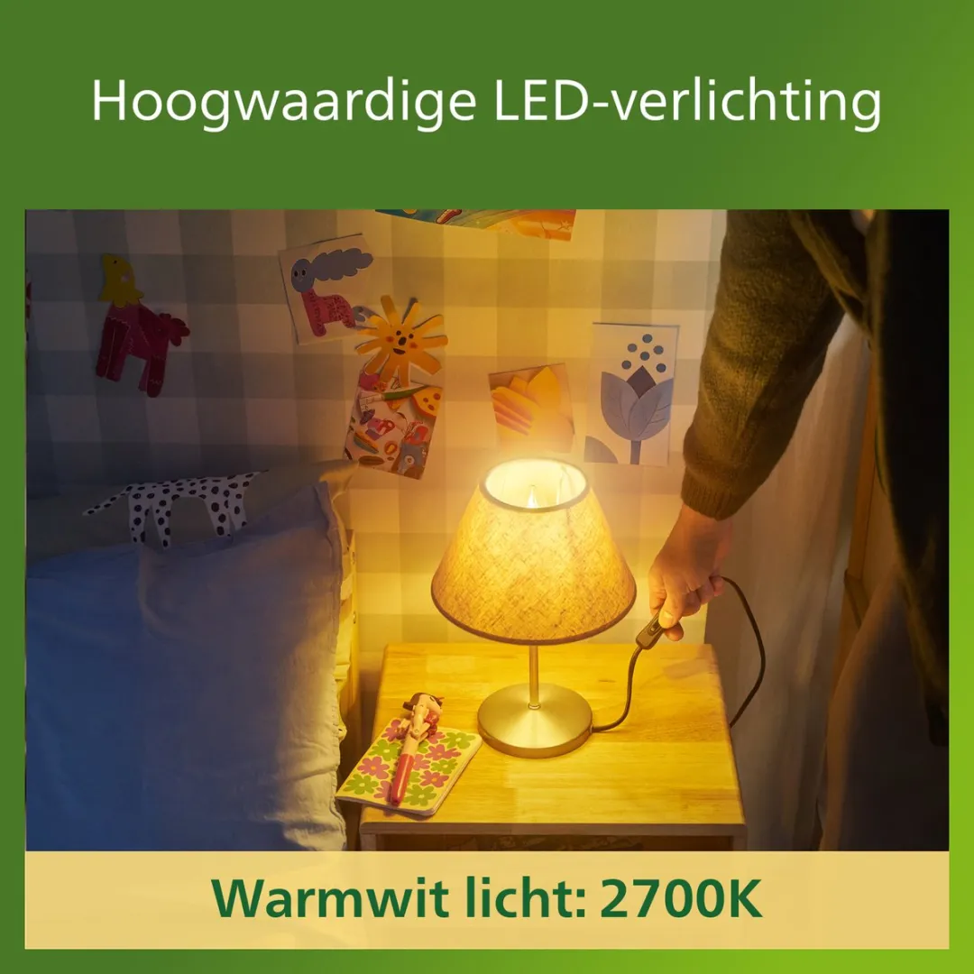 Philips UltraEfficient LED B35 Kaarslamp 25W E14 Warmwit - afbeelding 6 van 6