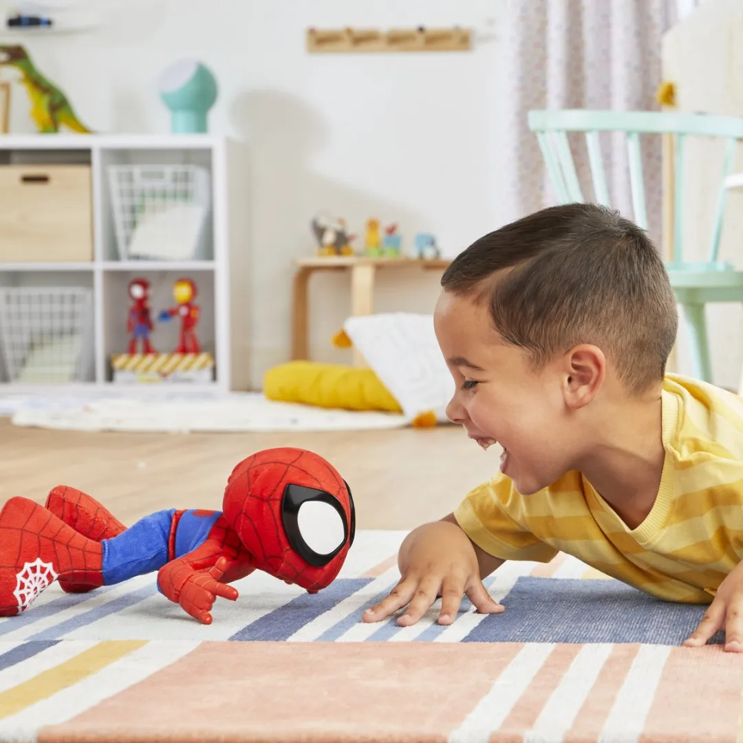 Hasbro Marvel Spidey Interactieve Knuffel - Spider-Man - Multicolor