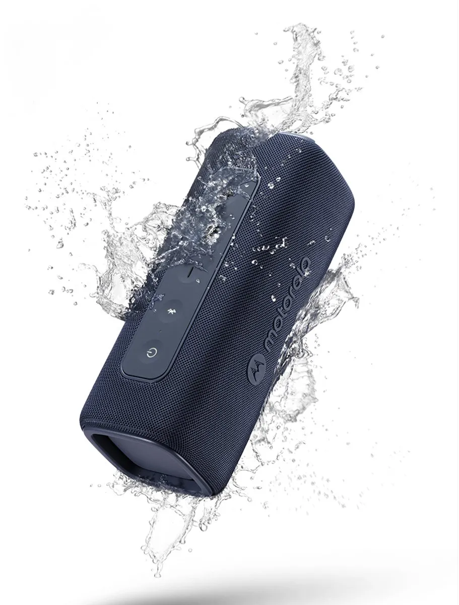 Motorola ROKR 600 Draadloze Stereoluidspreker - 30W - Blauw - afbeelding 6 van 6
