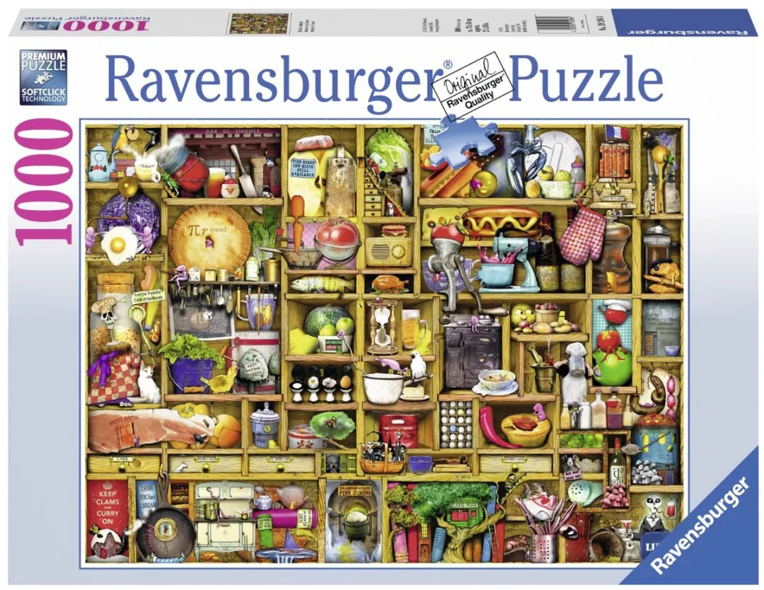 Ravensburger Colin Thompson Kurioses Küchenregal Puzzel 1000 Stuks - Multicolor