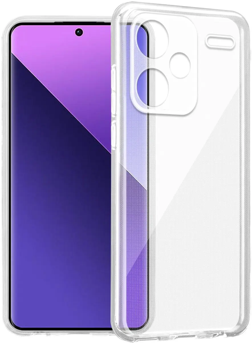 Cadorabo Hoesje geschikt voor Xiaomi RedMi Note 13 Pro Plus in VOLLEDIG TRANSPAR