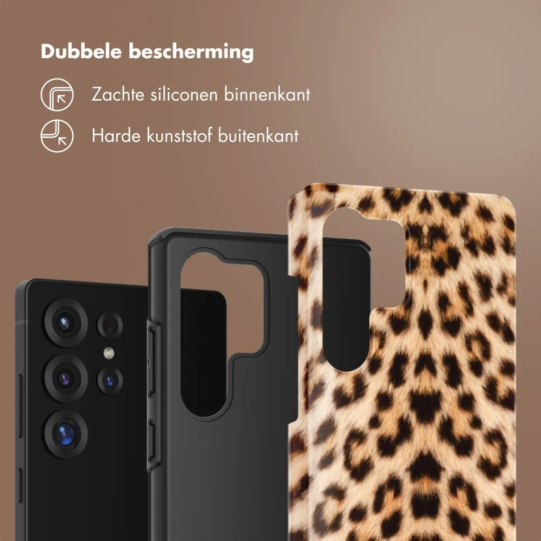 Selencia Hoesje Samsung Galaxy S25 Ultra Wild Leo