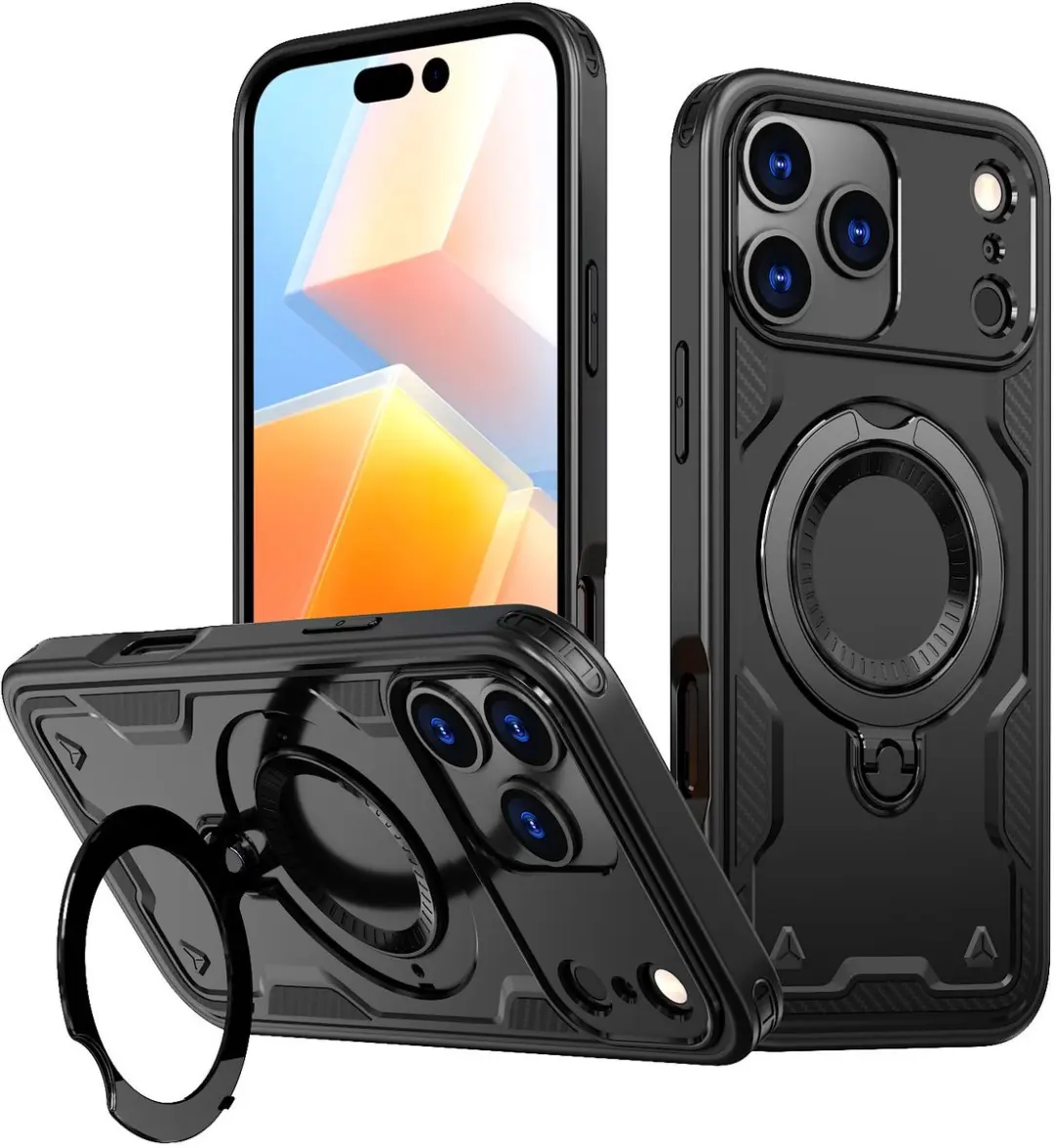 Cadorabo Hoesje geschikt voor Apple iPhone 17 PRO MAX / 18 PRO MAX Case in ZWART